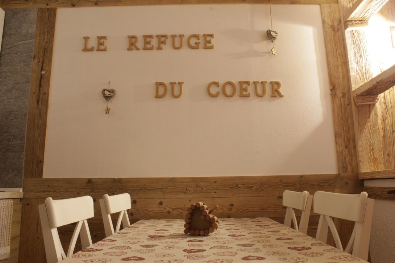 Apartament Le Refuge Du Coeur Pré-Saint-Didier Zewnętrze zdjęcie