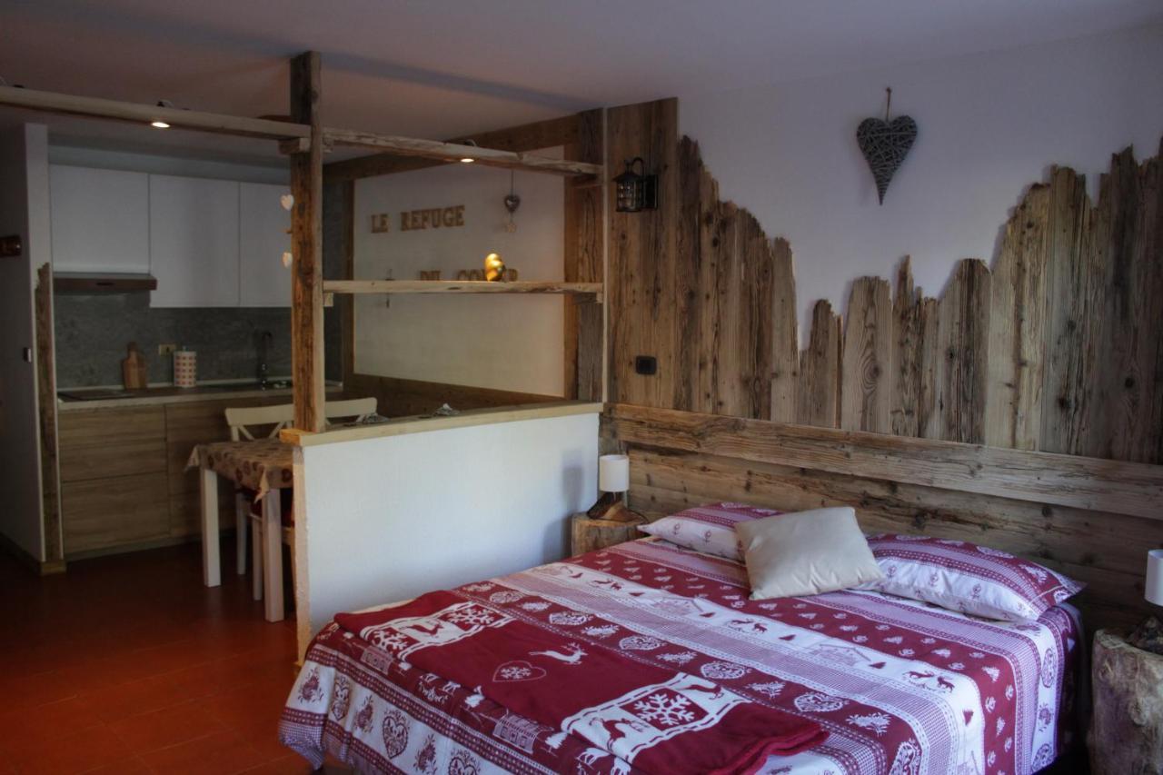 Apartament Le Refuge Du Coeur Pré-Saint-Didier Zewnętrze zdjęcie